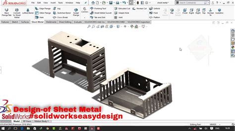 how to use sheet metal parts in solidworks|solidworks sheet metal download.